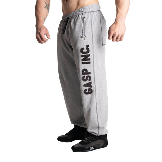 GASP Division Sweatpant - Greymelange - Urban Gym Wear